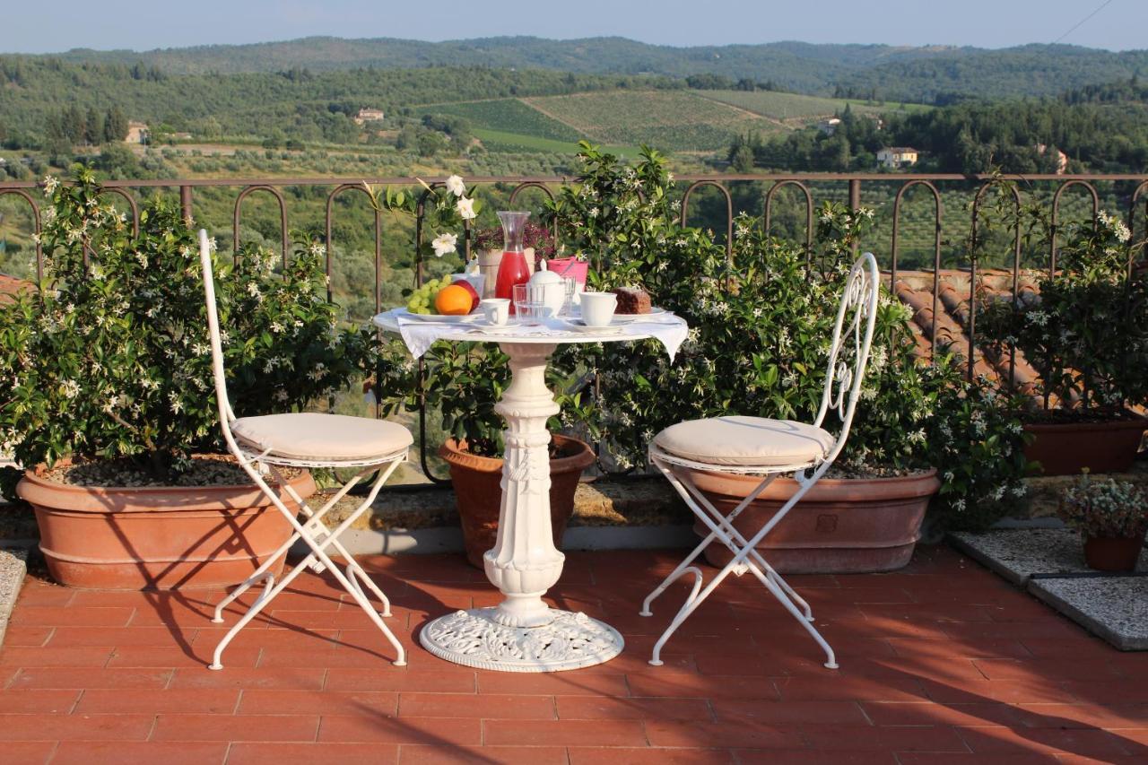 Le Terrazze Del Chianti B&B Residenza D'Epoca E Di Charme San Donato in Poggio Ngoại thất bức ảnh