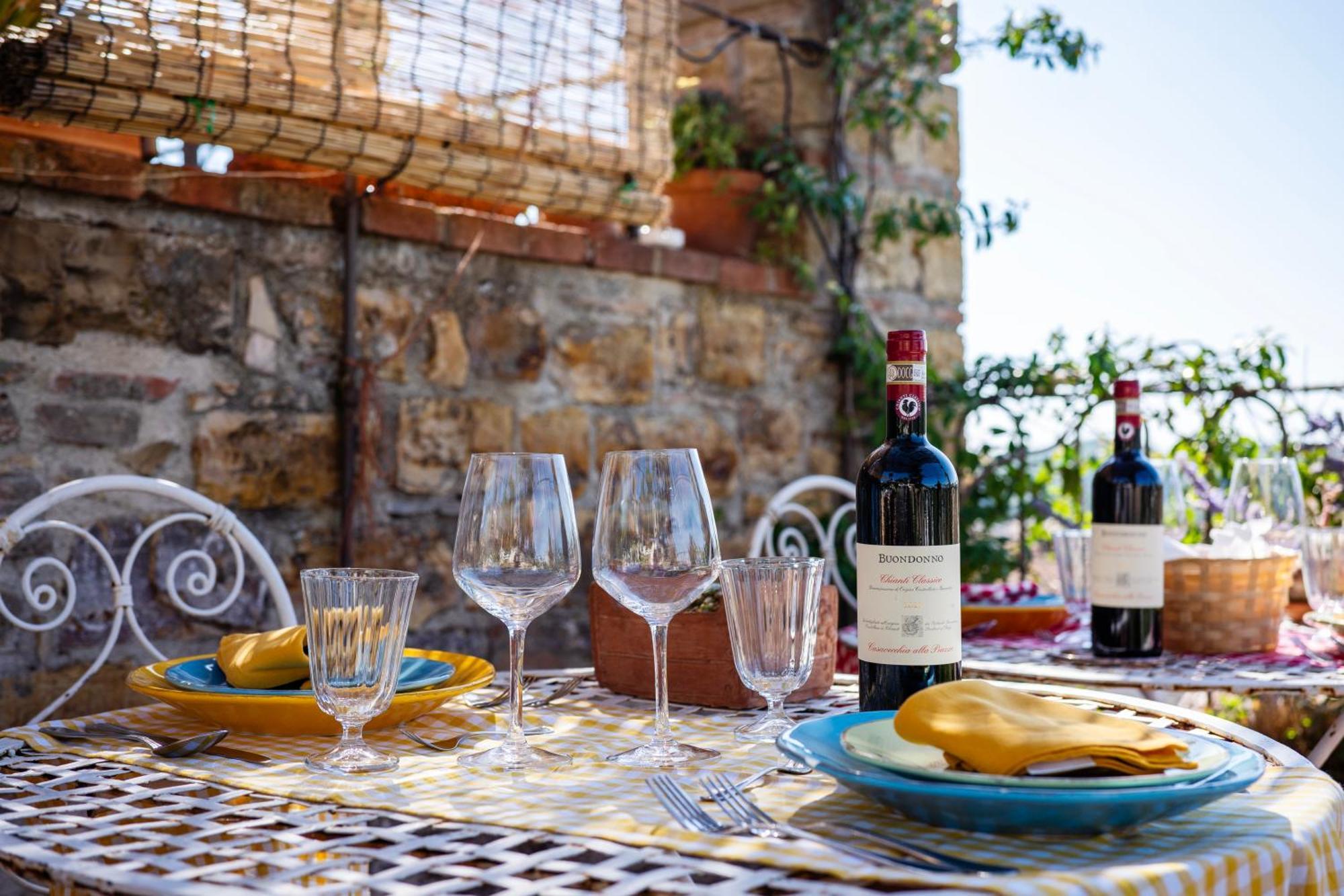 Le Terrazze Del Chianti B&B Residenza D'Epoca E Di Charme San Donato in Poggio Ngoại thất bức ảnh